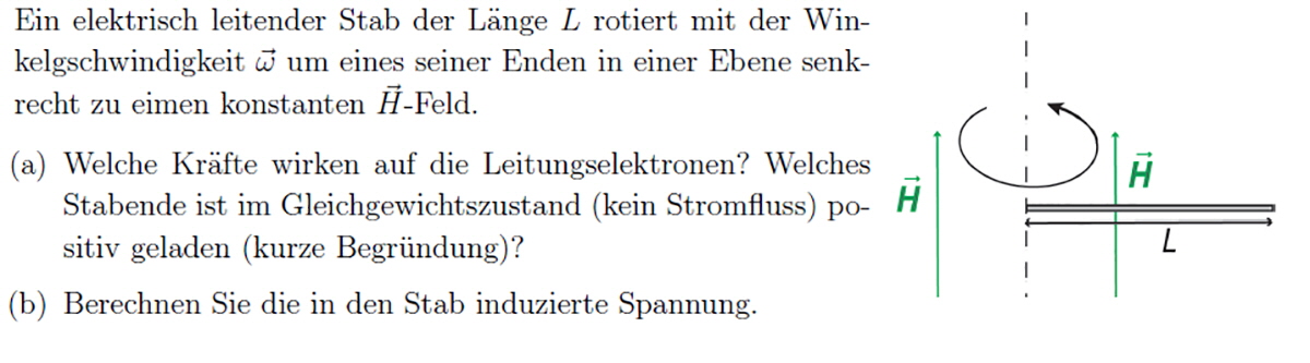 Drehender Stab im Magnetfeld_Aufgabe